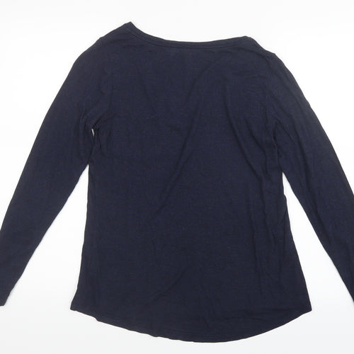 Fat Face Womens Blue   Basic T-Shirt Size 10