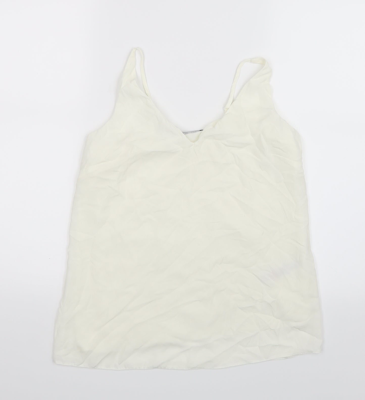 Dorothy Perkins Womens White   Basic Blouse Size 8