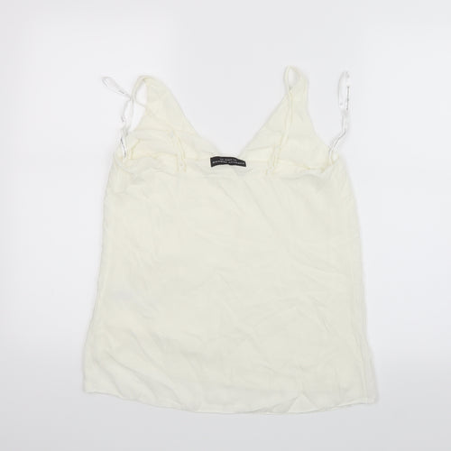 Dorothy Perkins Womens White   Basic Blouse Size 8
