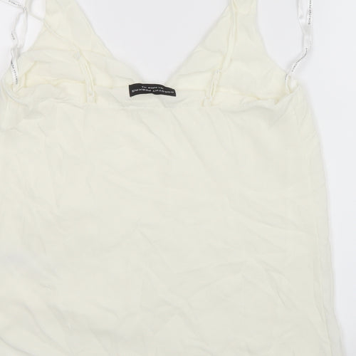 Dorothy Perkins Womens White   Basic Blouse Size 8