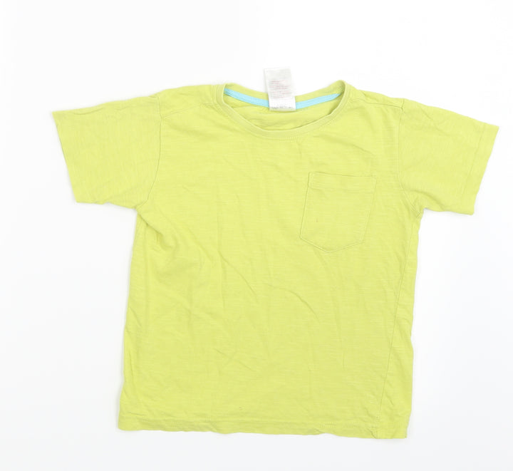 Urban Rascals Boys Yellow Basic T-Shirt Size 6 Years