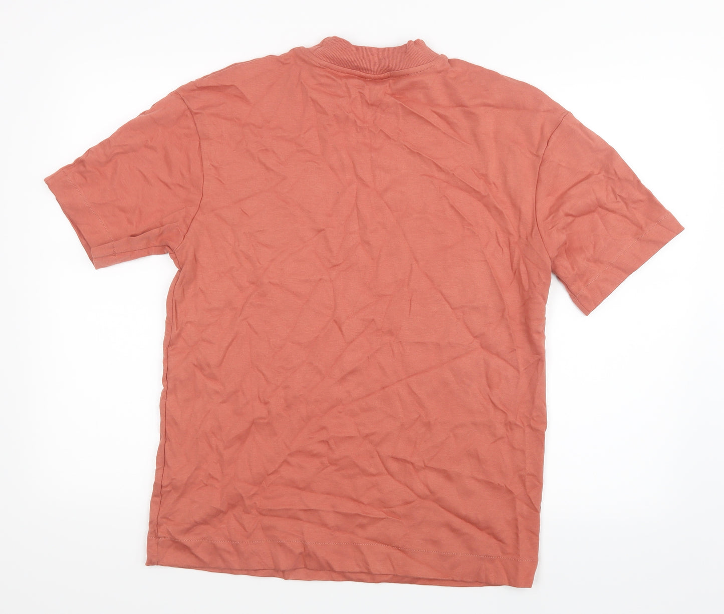 Zara Mens Orange    T-Shirt Size S
