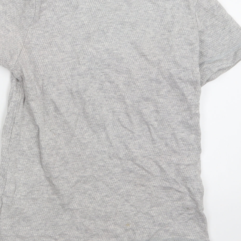 United Colors of Benetton Boys Grey   Basic T-Shirt Size 7-8 Years