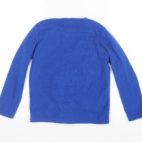 PJ Collections Boys Blue Geometric   Pyjama Top Size 9-10 Years  - Football