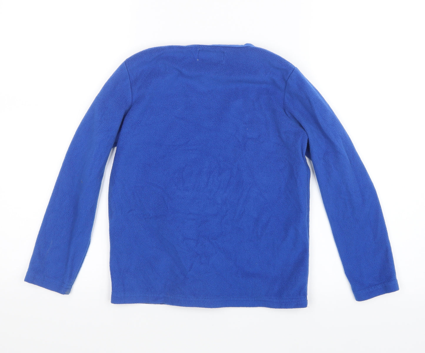 PJ Collections Boys Blue Geometric   Pyjama Top Size 9-10 Years  - Football