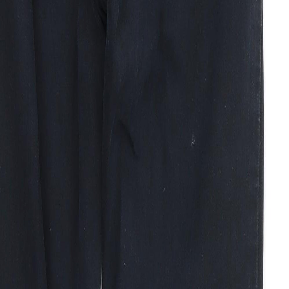 Topshop Womens Black   Skinny Jeans Size 23 in L29 in - RIPPED JEANS