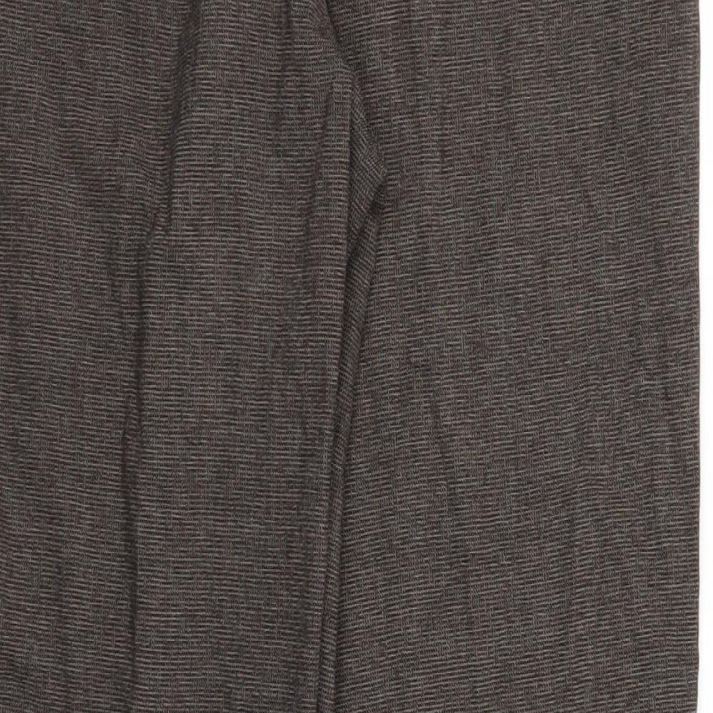 Asda George Womens Brown   Trousers  Size 12 L26 in
