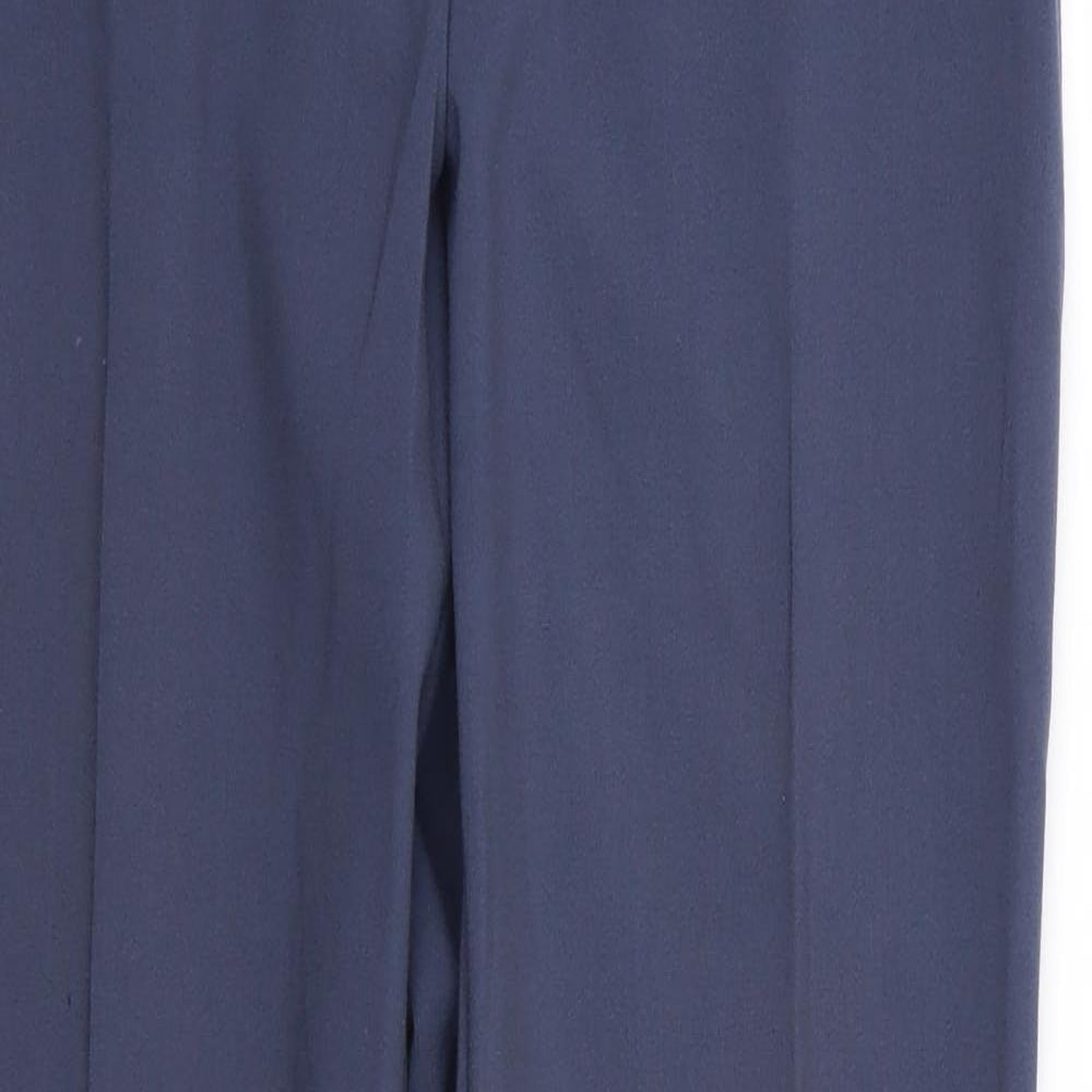 M&S Womens Blue   Trousers  Size 12 L28 in
