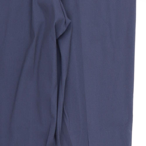 M&S Womens Blue   Trousers  Size 12 L28 in