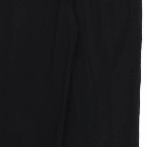 M&S Womens Black   Trousers  Size 12 L28 in