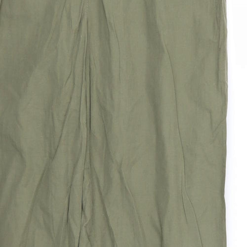 NEXT Womens Green   Trousers  Size 14 L28 in