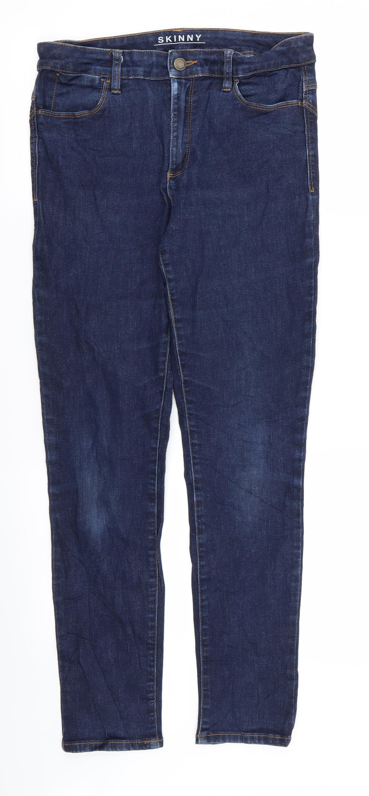 Preworn Womens Blue Skinny Jeans Size 28 in L27 in