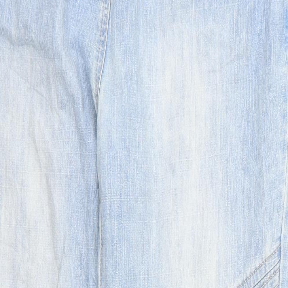 Preworn Womens Blue   Straight Jeans Size 18 L26 in