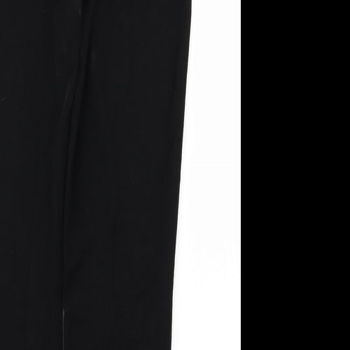 Papaya Womens Black   Trousers  Size 10 L26 in