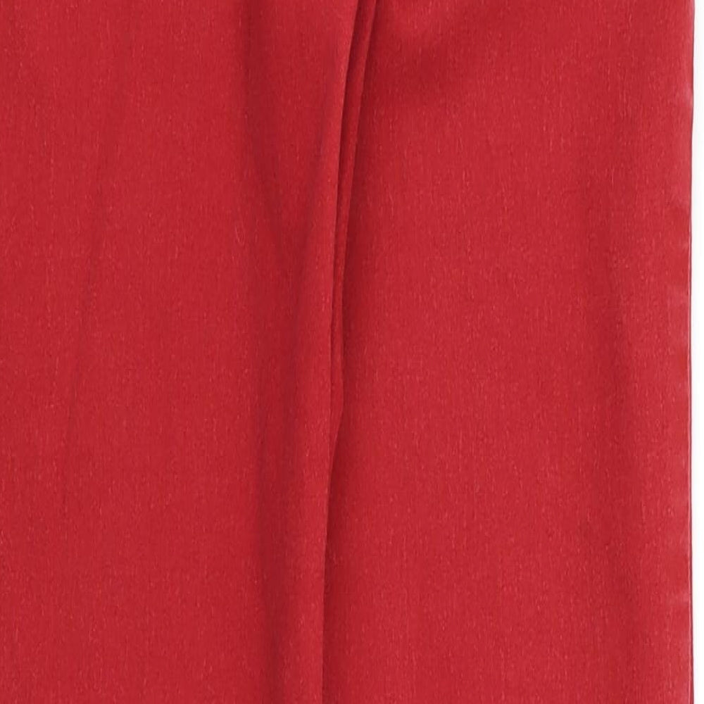 mango  Womens Red   Skinny Jeans Size 10 L29 in