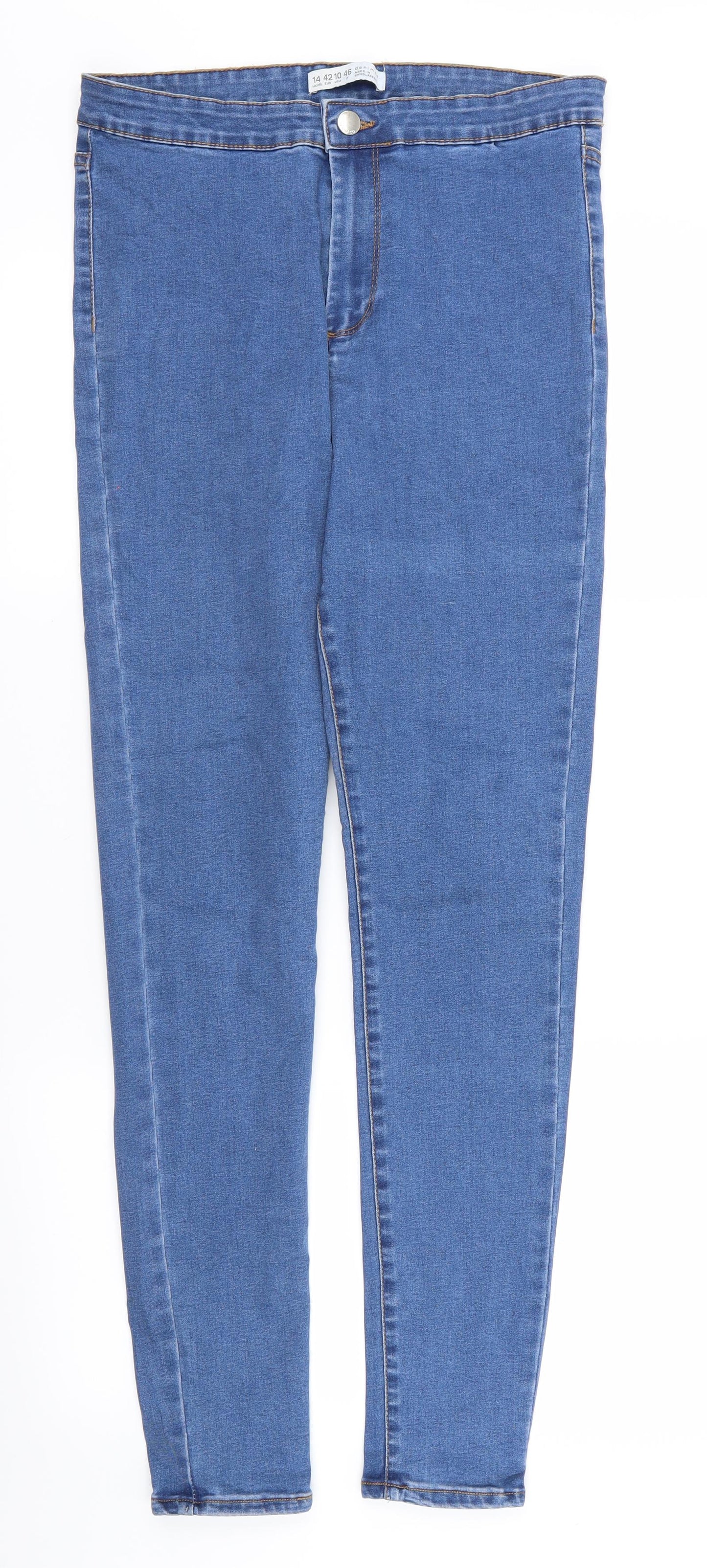 denim and co Womens Blue   Skinny Jeans Size 14 L29 in