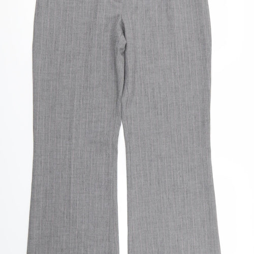 Select Womens Grey   Trousers  Size 14 L30 in