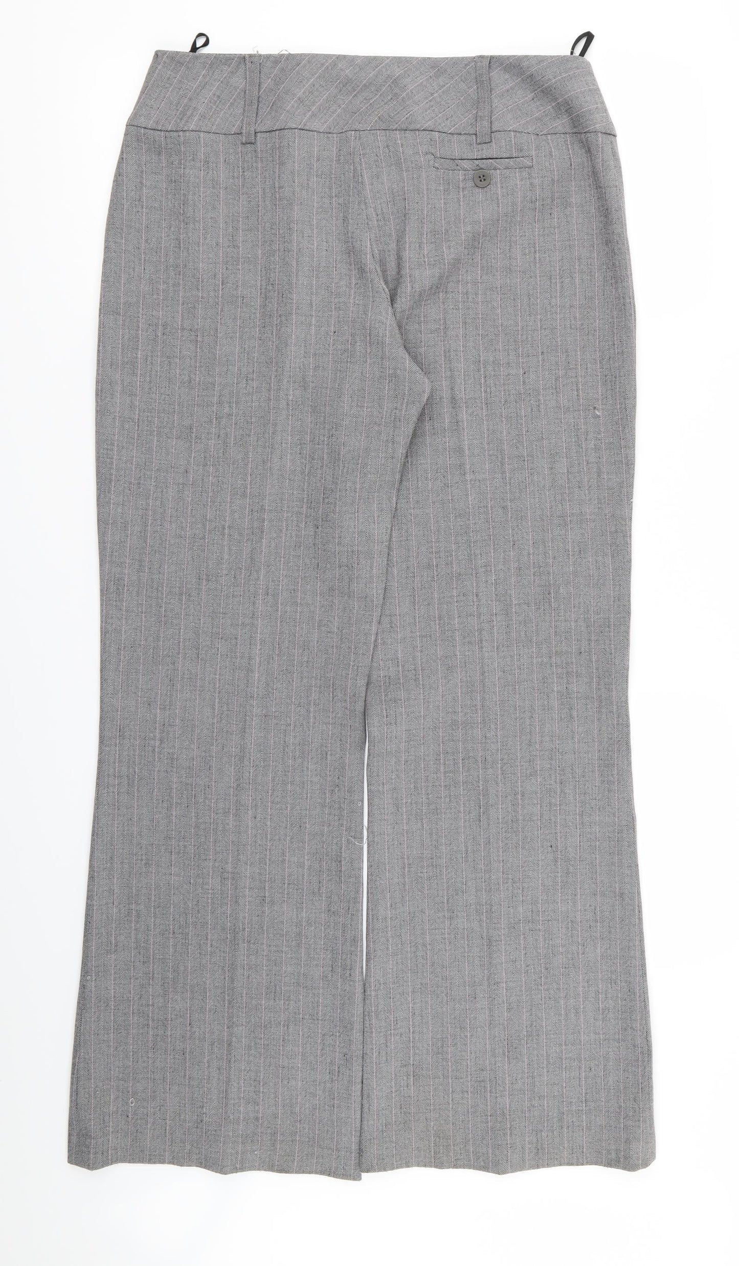 Select Womens Grey   Trousers  Size 14 L30 in
