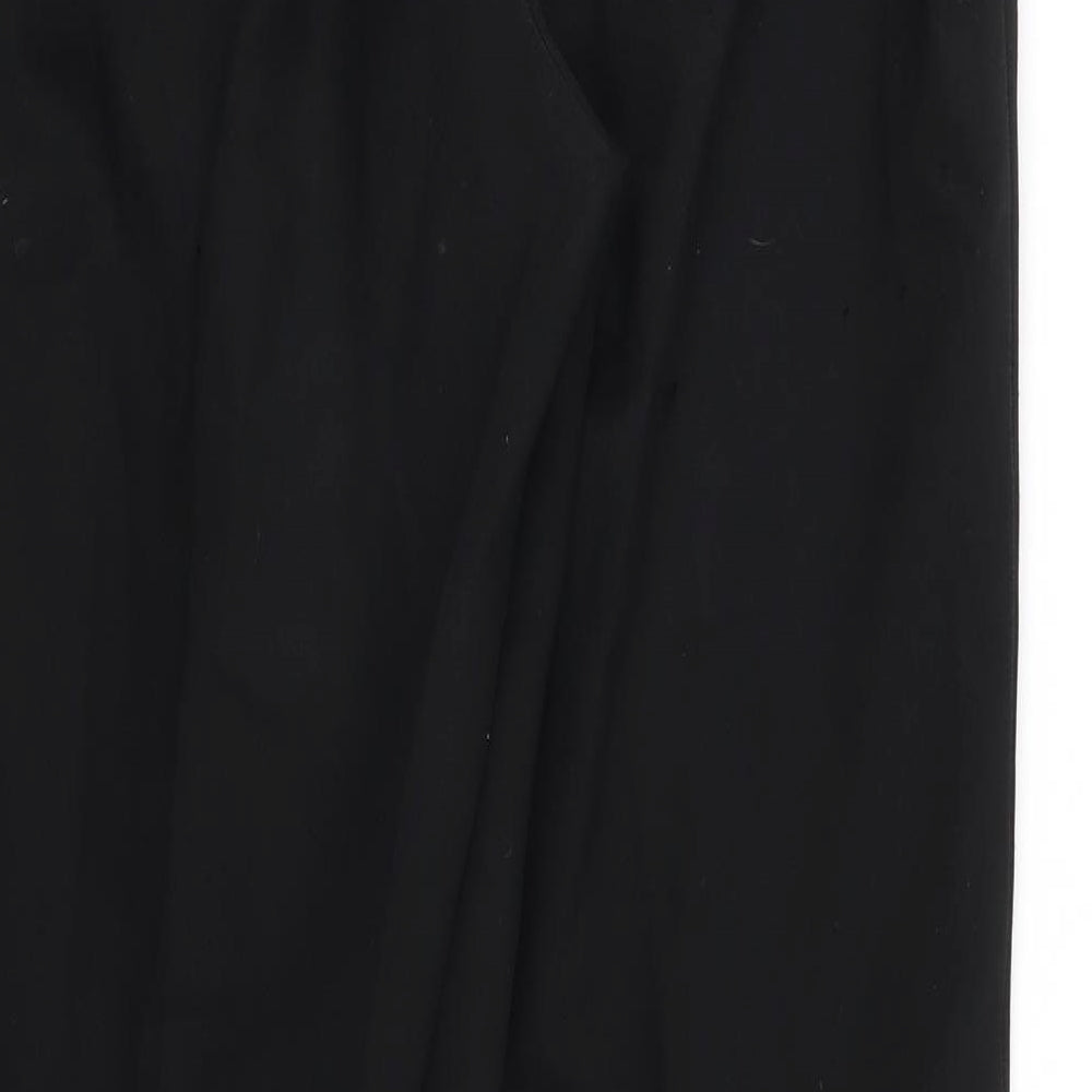 BHS Womens Black   Trousers  Size 14 L26 in