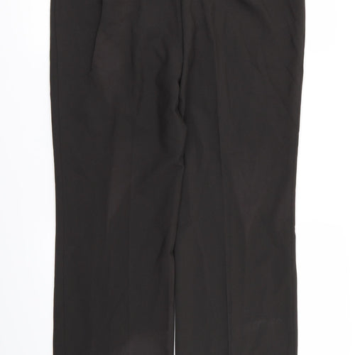 M&S Womens Brown   Trousers  Size 14 L26 in
