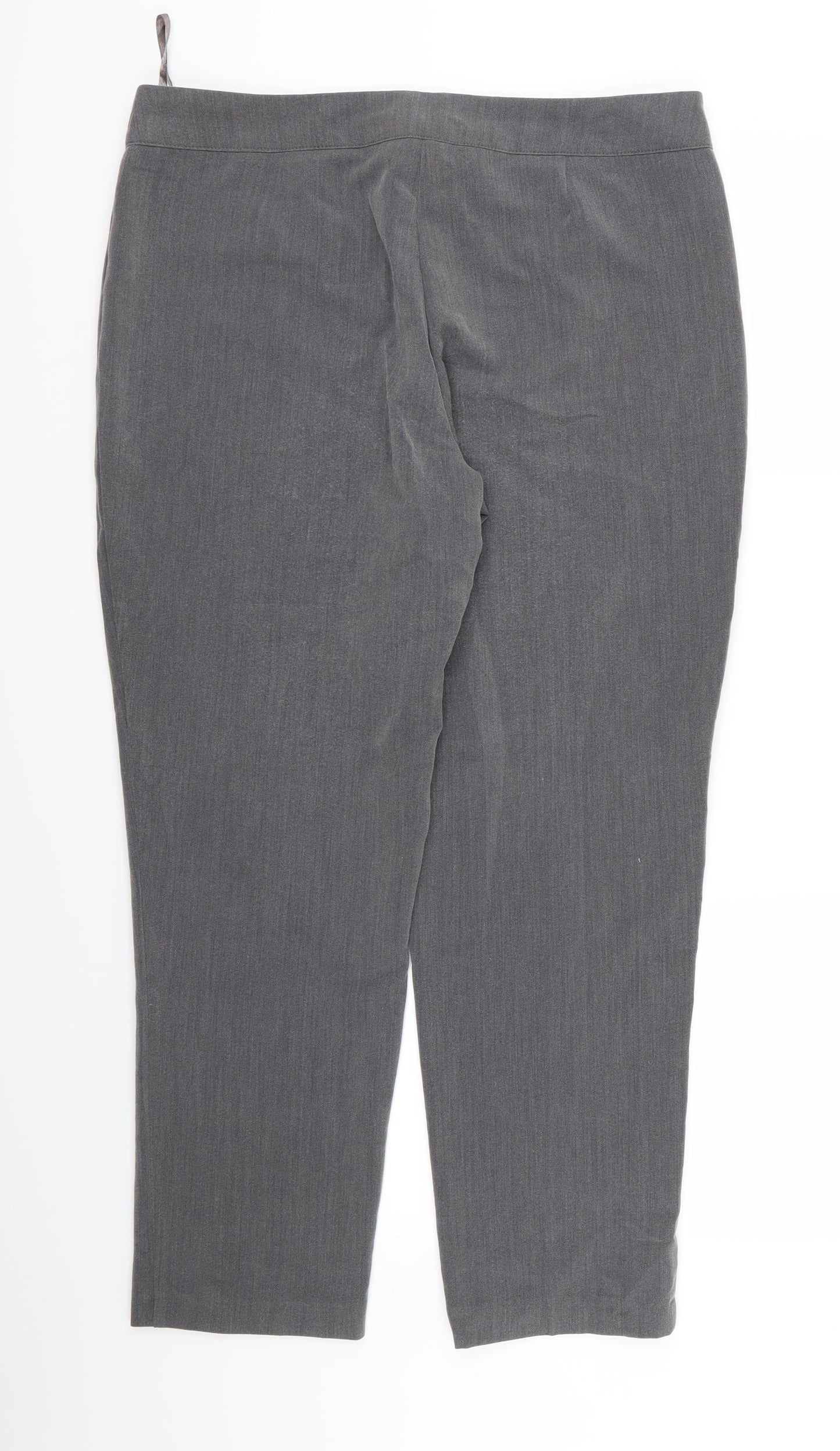 Classic Womens Grey   Trousers  Size 14 L27 in