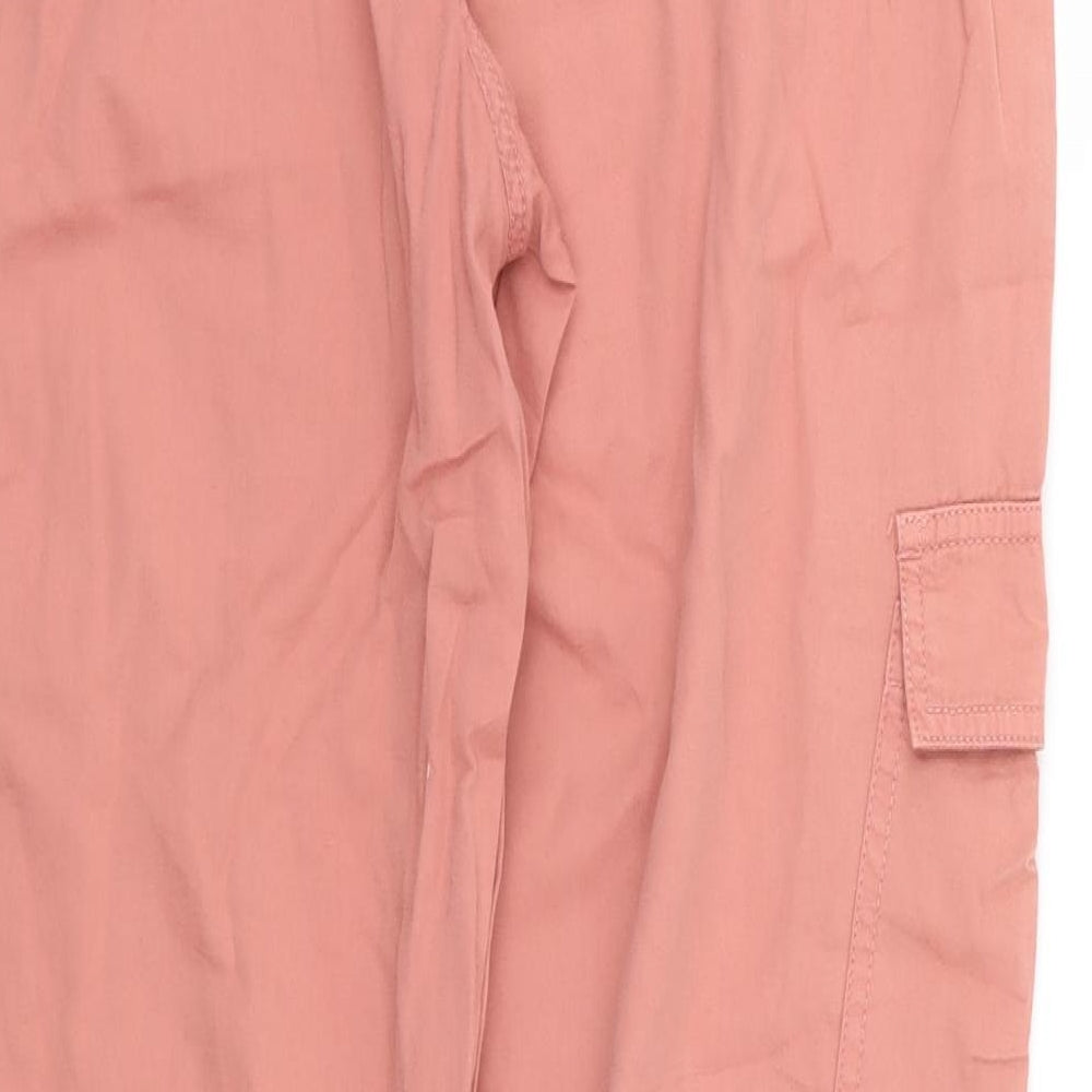 Peacocks Womens Pink   Trousers  Size 14 L30 in