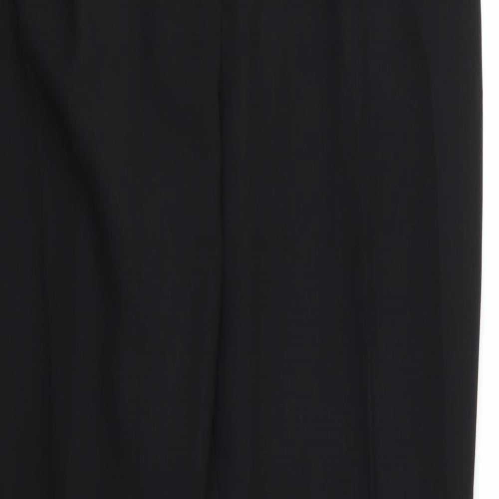 Asda George Womens Black   Trousers  Size 16 L28 in
