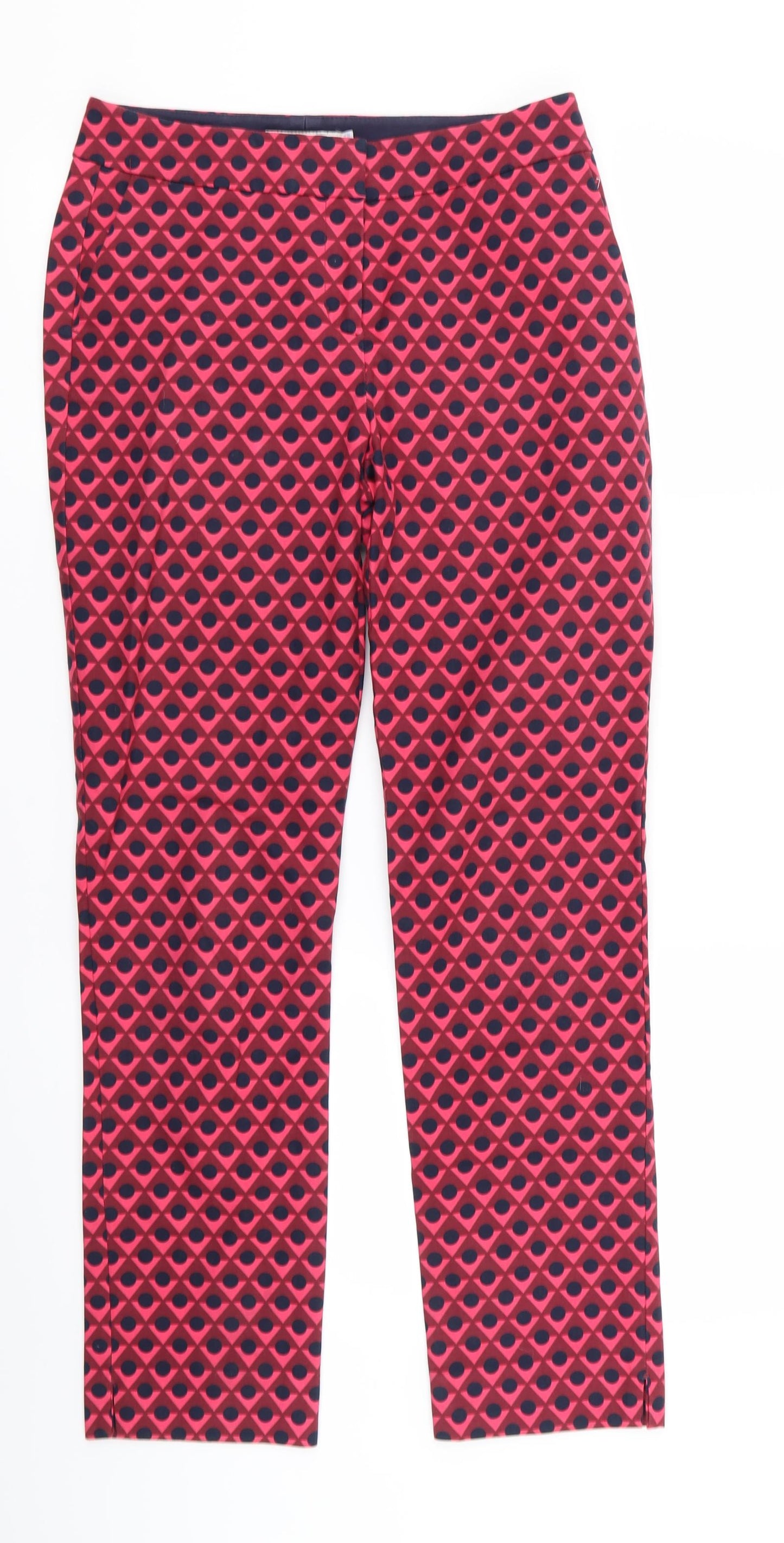 Boden Womens Multicoloured Polka Dot  Trousers  Size 8 L28 in