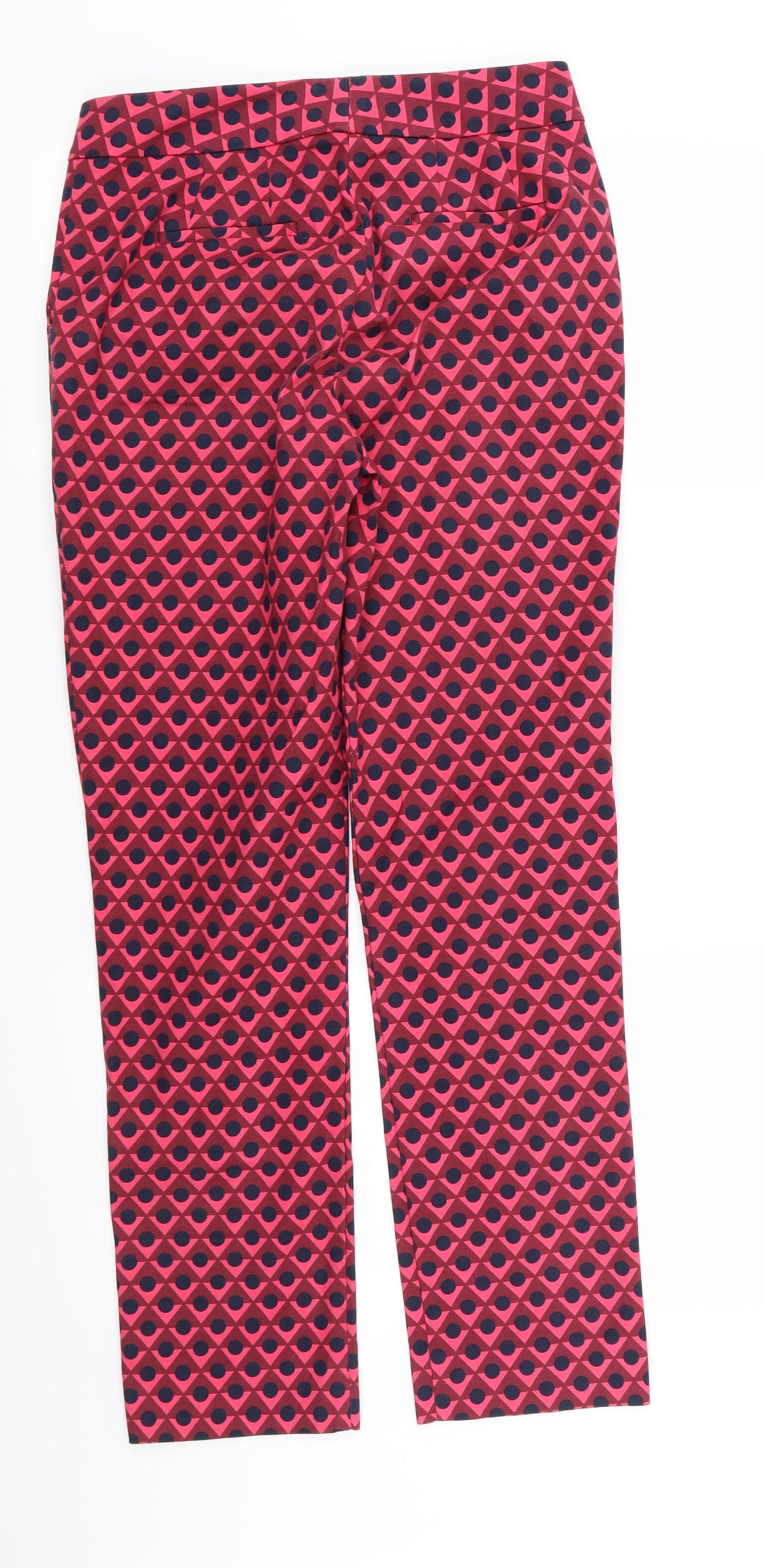 Boden Womens Multicoloured Polka Dot  Trousers  Size 8 L28 in