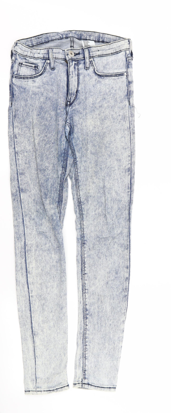 H&M Girls Blue Skinny Jeans Size 11 Years