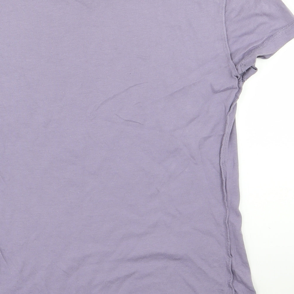 Diesel Womens Purple   Basic T-Shirt Size M