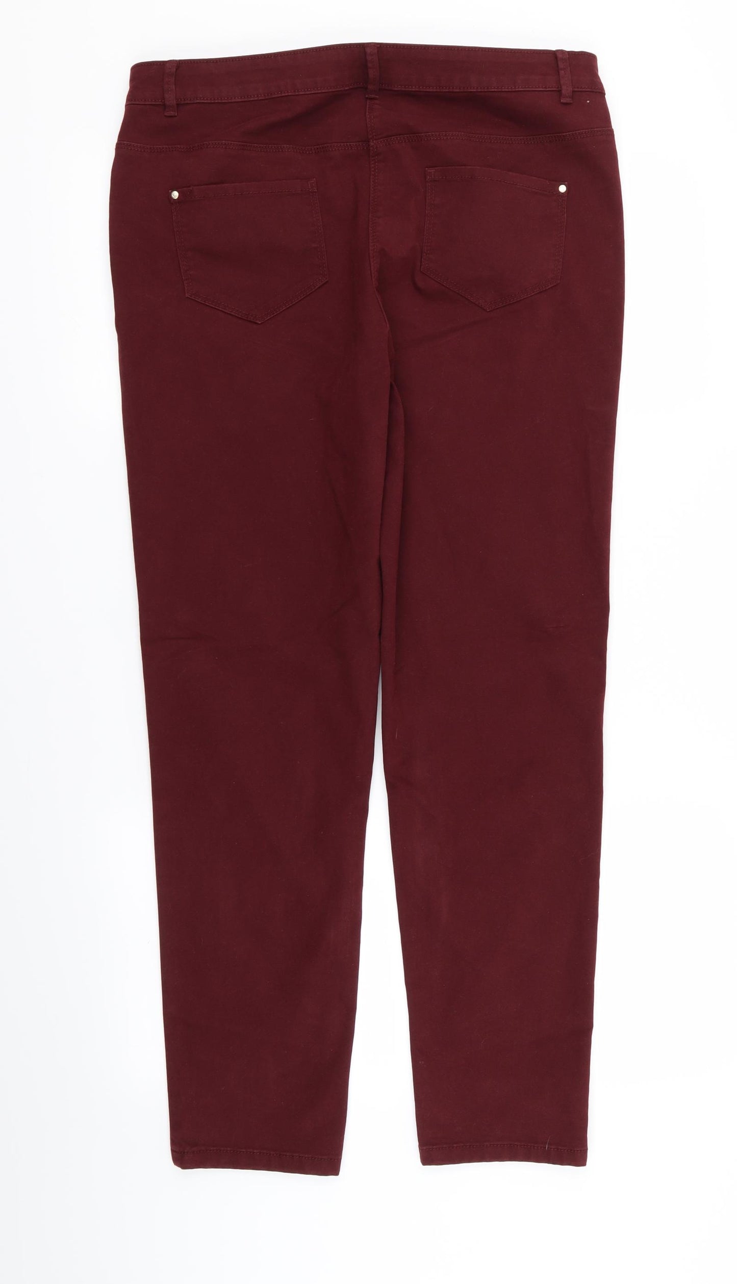 Asda George Womens Purple   Skinny Jeans Size 14 L28 in