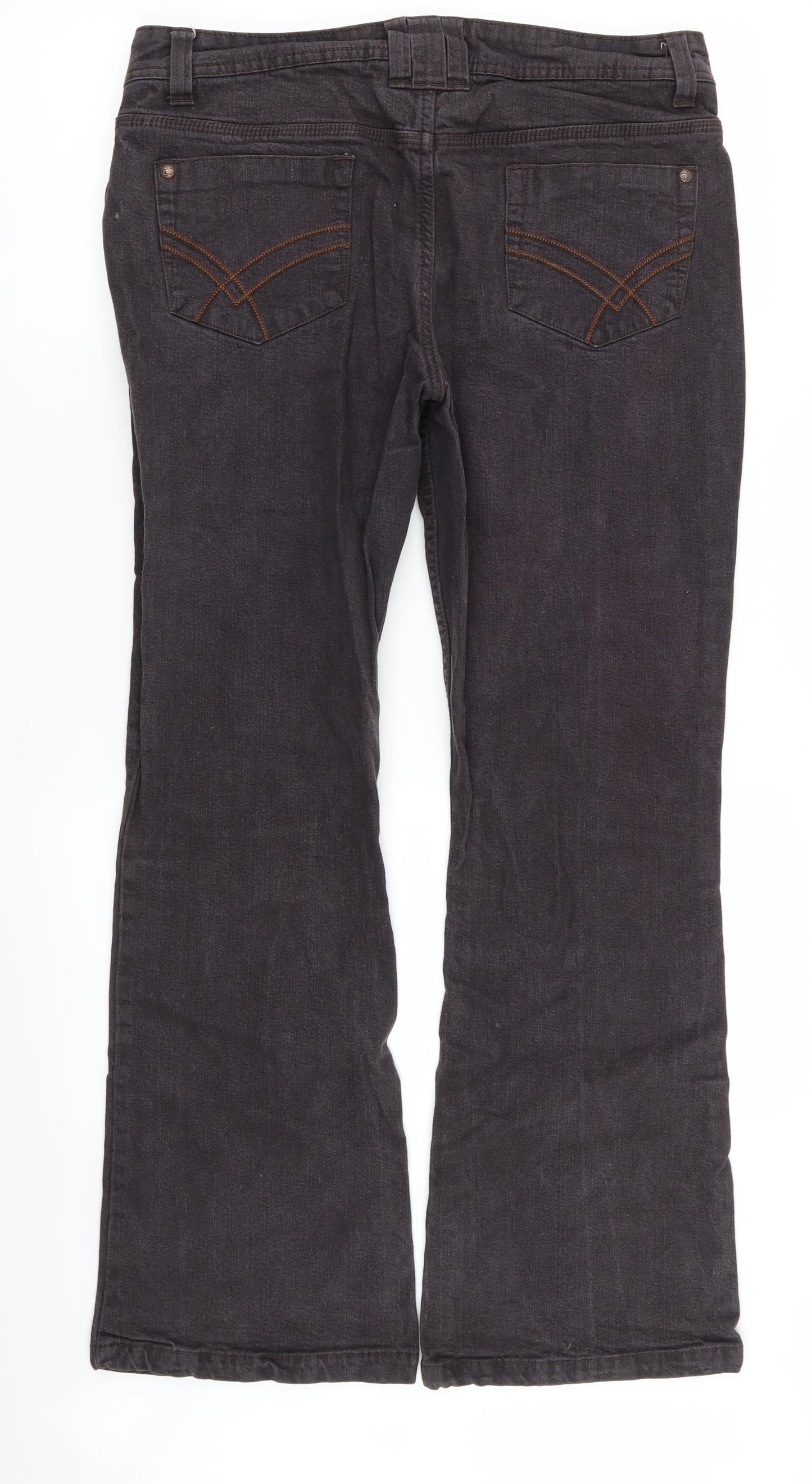 Asda George Womens Purple   Straight Jeans Size 14 L29 in