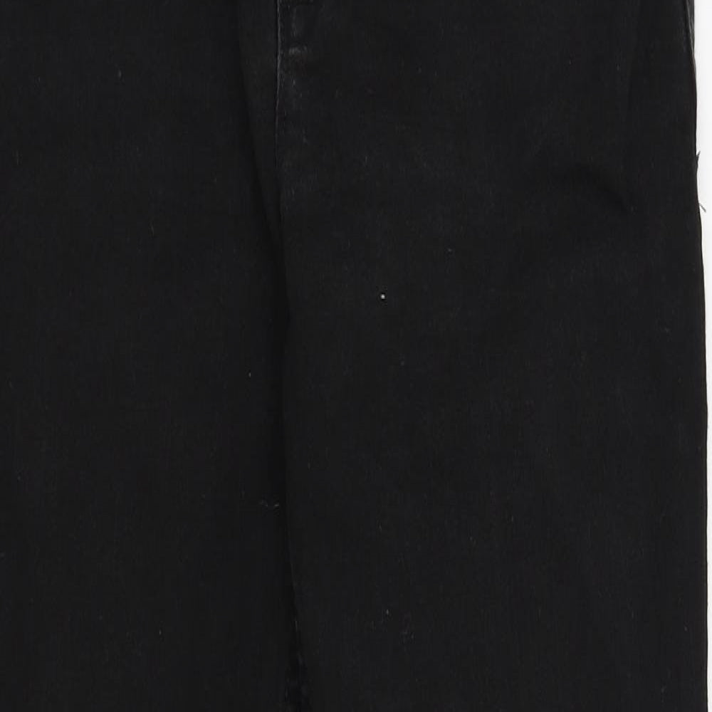 NEXT Girls Black Colourblock  Skinny Jeans Size 16 Years