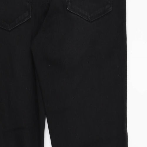 NEXT Girls Black Colourblock  Skinny Jeans Size 16 Years