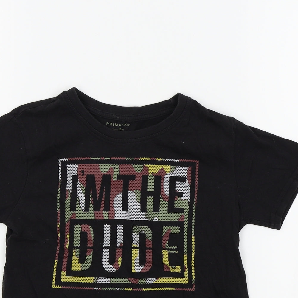 Primark Boys Black   Basic Casual Size 7-8 Years  - IM THE DUDE