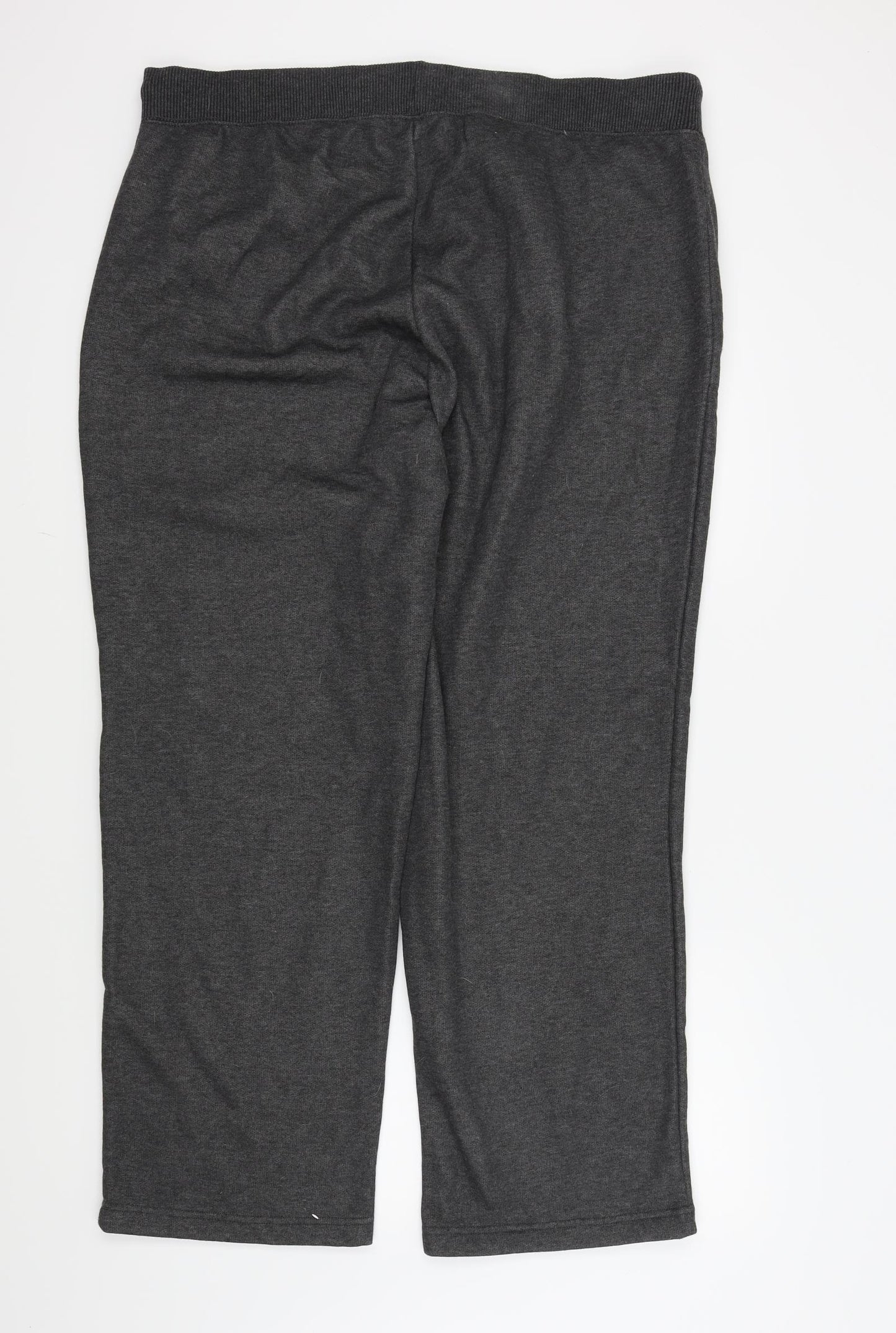 BM Womens Grey   Jogger Trousers Size L L20 in