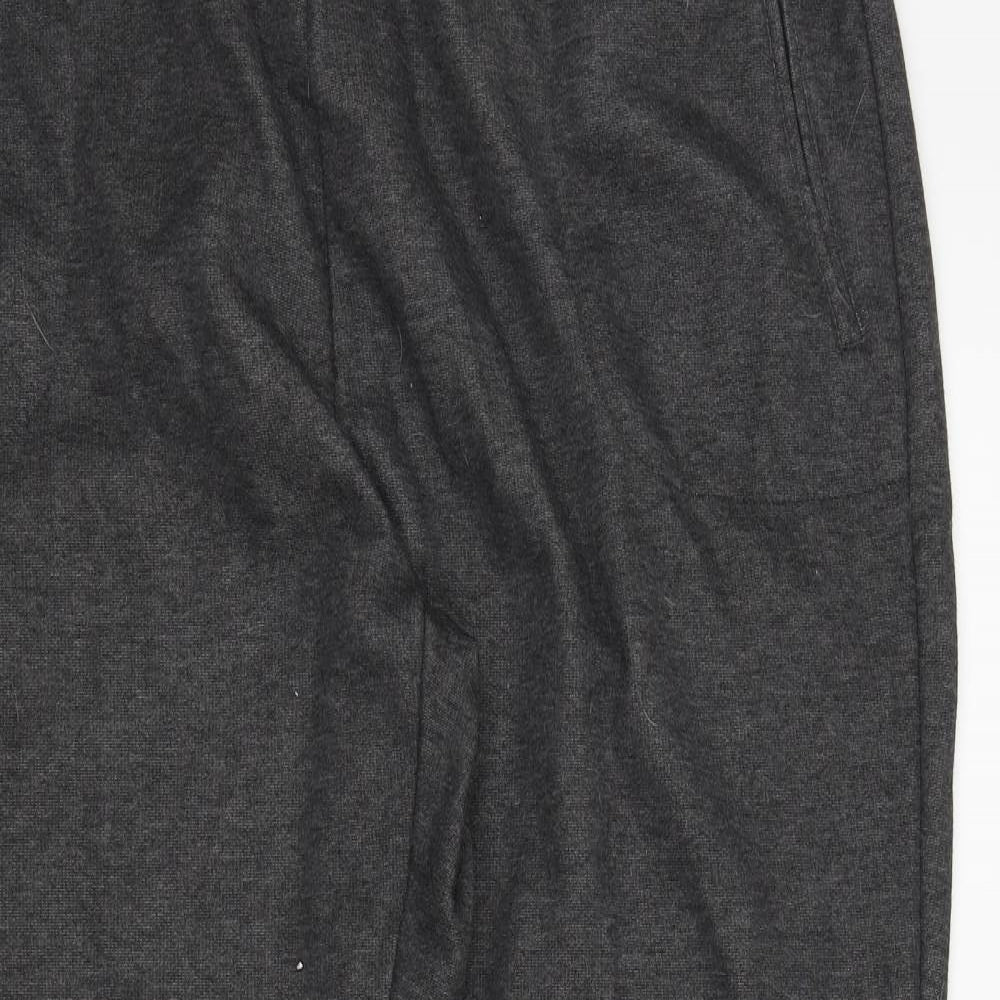 BM Womens Grey   Jogger Trousers Size L L20 in