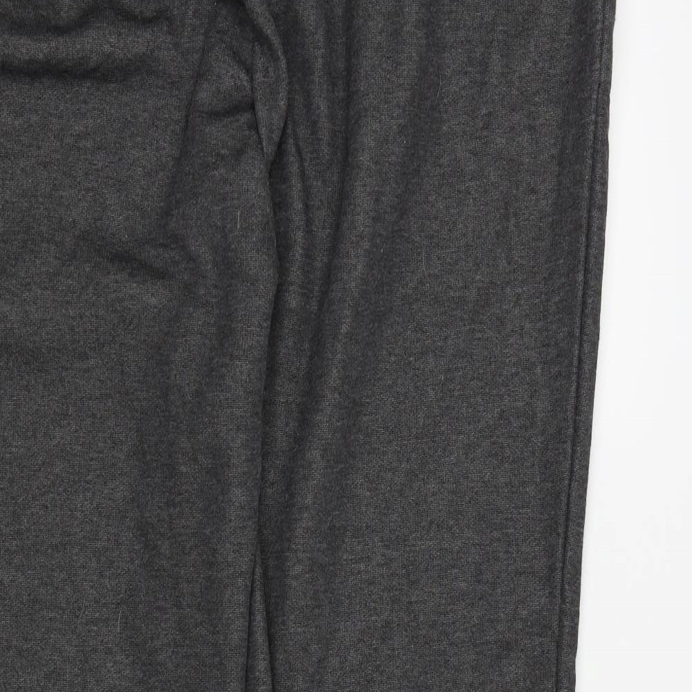 BM Womens Grey   Jogger Trousers Size L L20 in