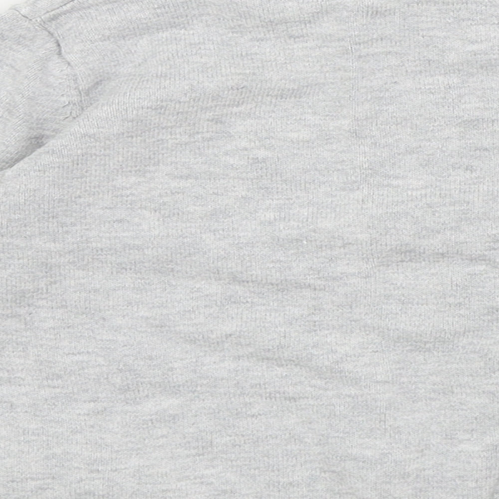 Primark Girls Grey Colourblock  Pullover Sweatshirt Size 2-3 Years  - Unicorn