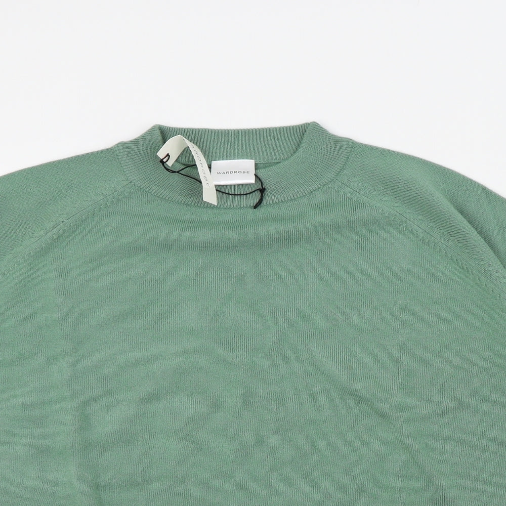 Wardrobe Womens Green   Pullover Jumper Size 24