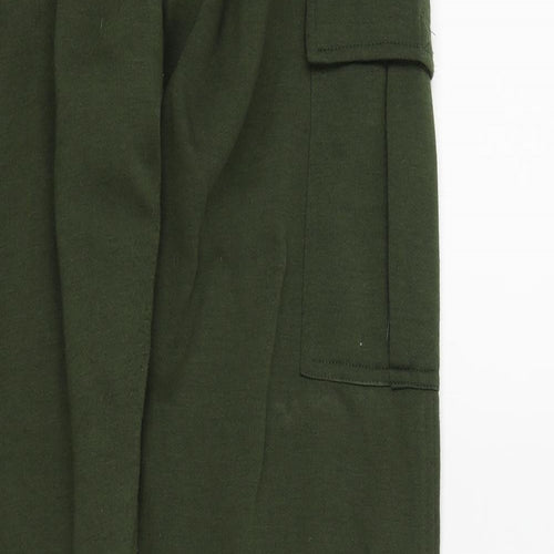 NUGGETS Womens Green   Jogger Trousers Size L L27 in