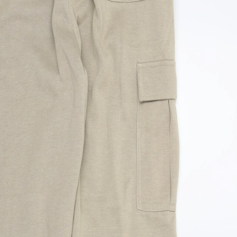 EXE Womens Beige   Jogger Trousers Size L L29 in