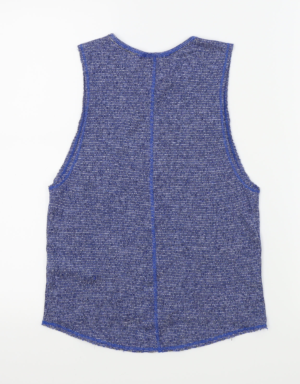 Topshop Womens Blue   Basic T-Shirt Size 10