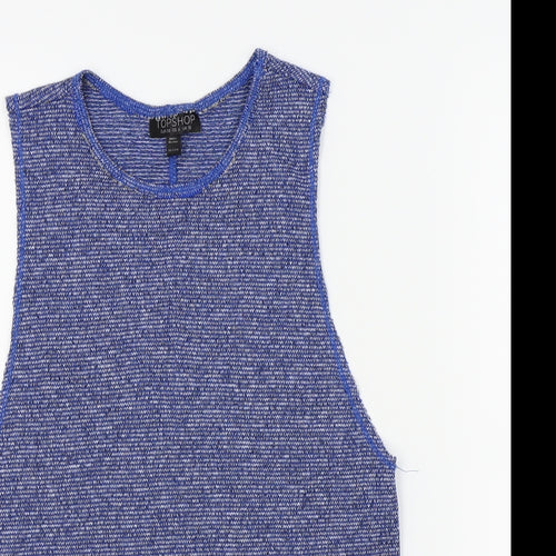 Topshop Womens Blue   Basic T-Shirt Size 10