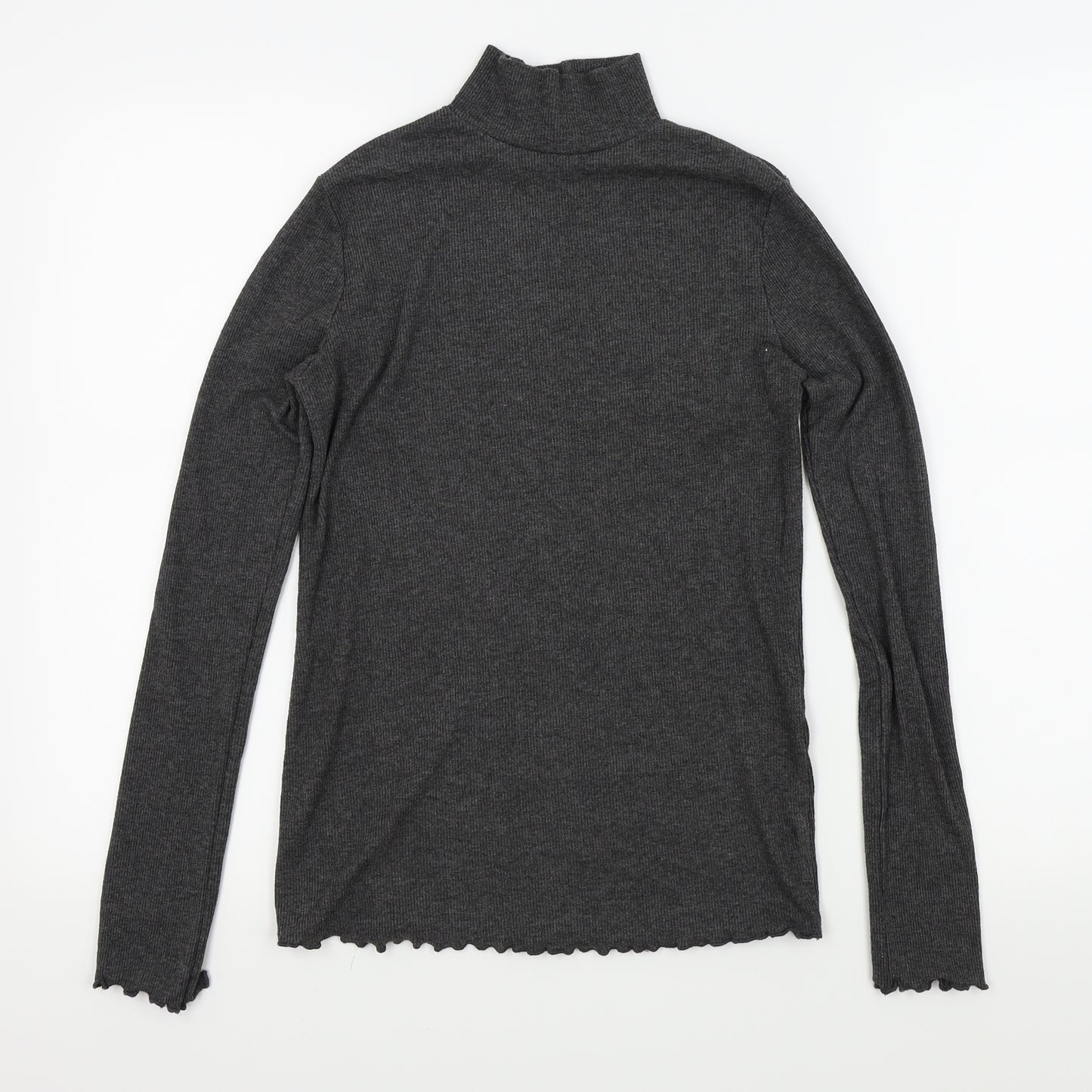 Select Womens Grey Colourblock  Basic T-Shirt Size 10