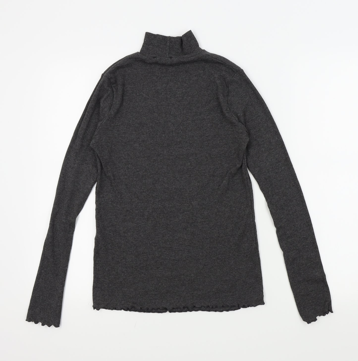 Select Womens Grey Colourblock  Basic T-Shirt Size 10