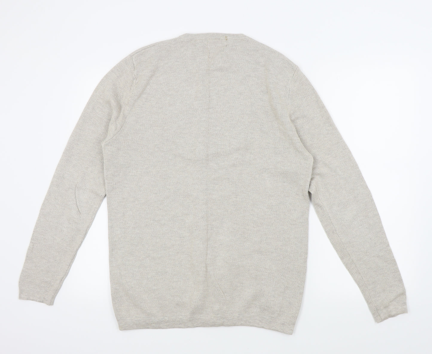 TU Mens Beige   Pullover Jumper Size M