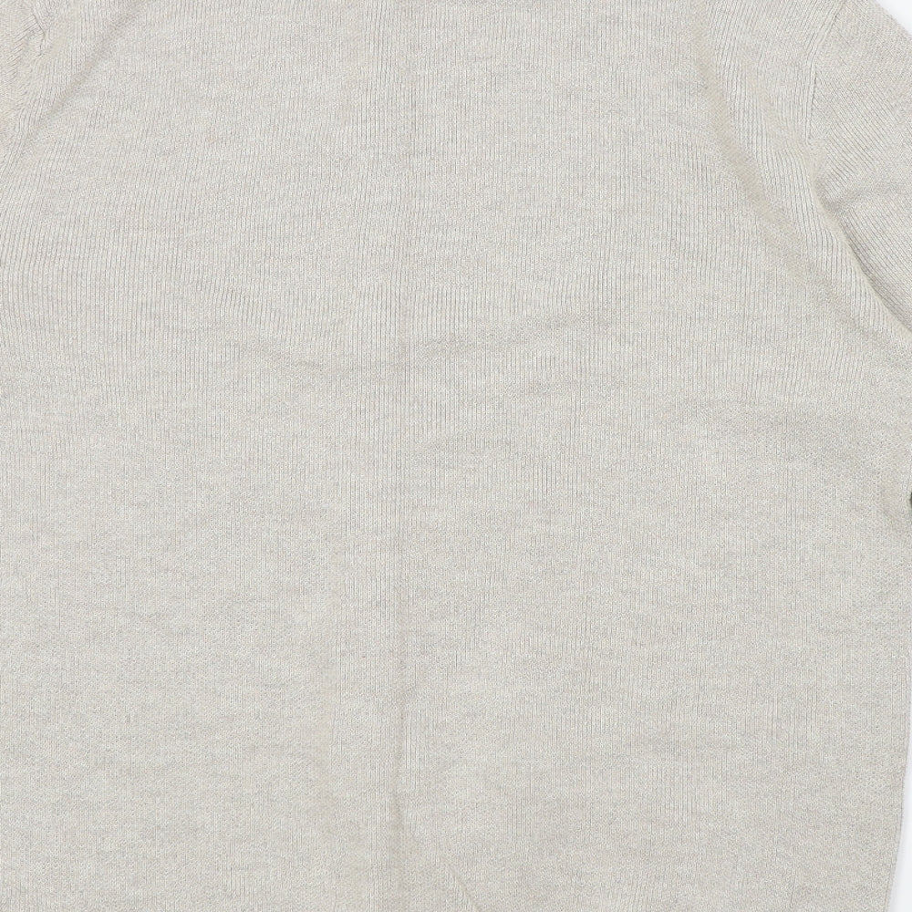 TU Mens Beige   Pullover Jumper Size M