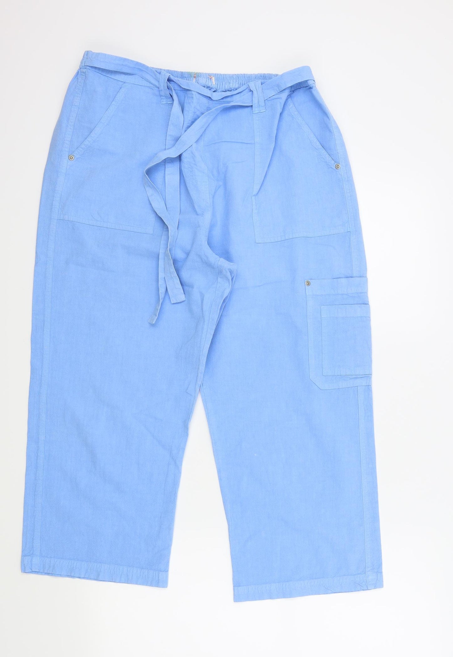 Bonmarché Womens Blue   Trousers  Size M L22 in